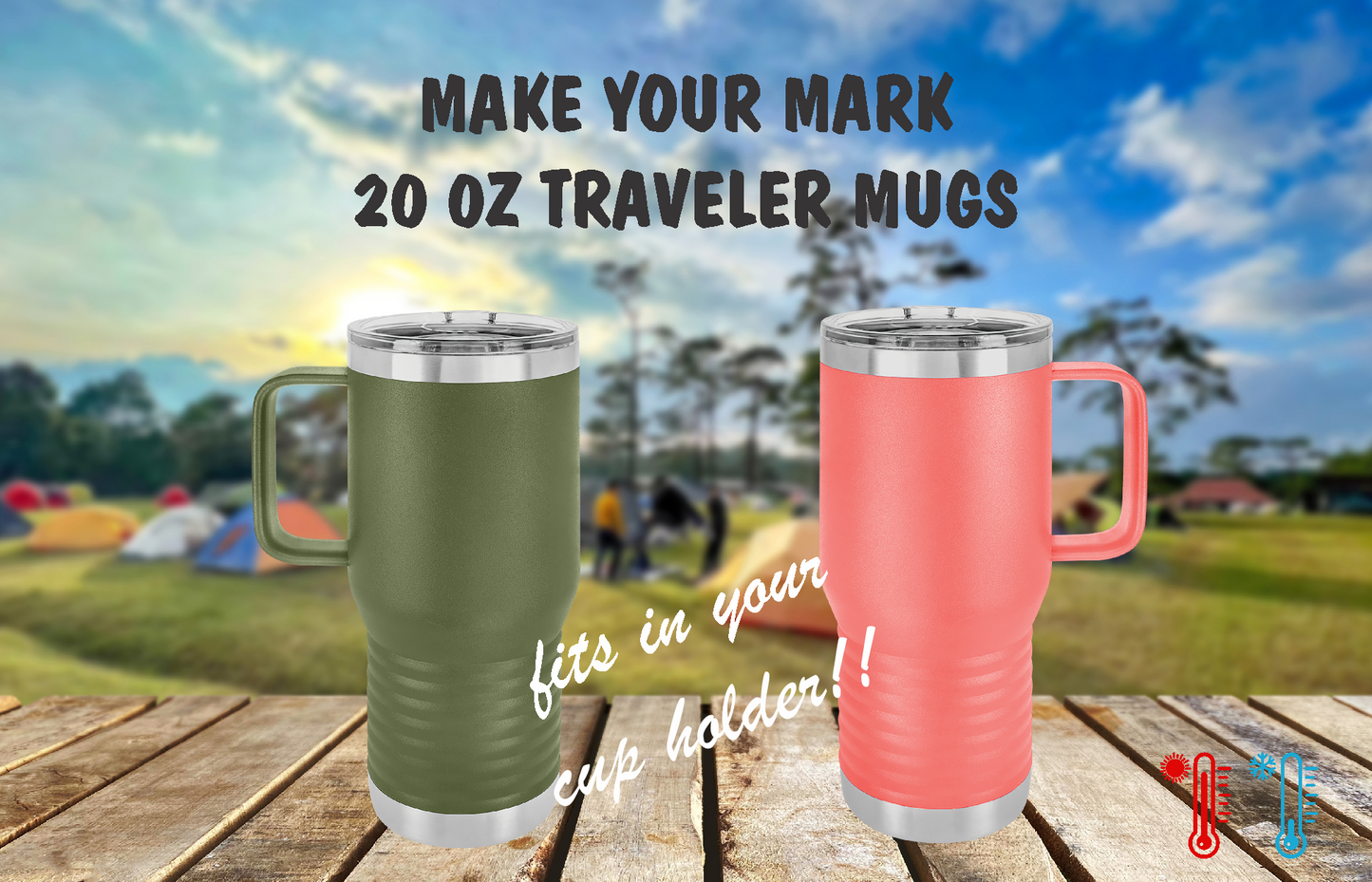 TRAVEL TUMBLER 20 OZ