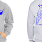 WHISPERS FROM HEAVEN ASH GRAY PULLOVER HOODIE