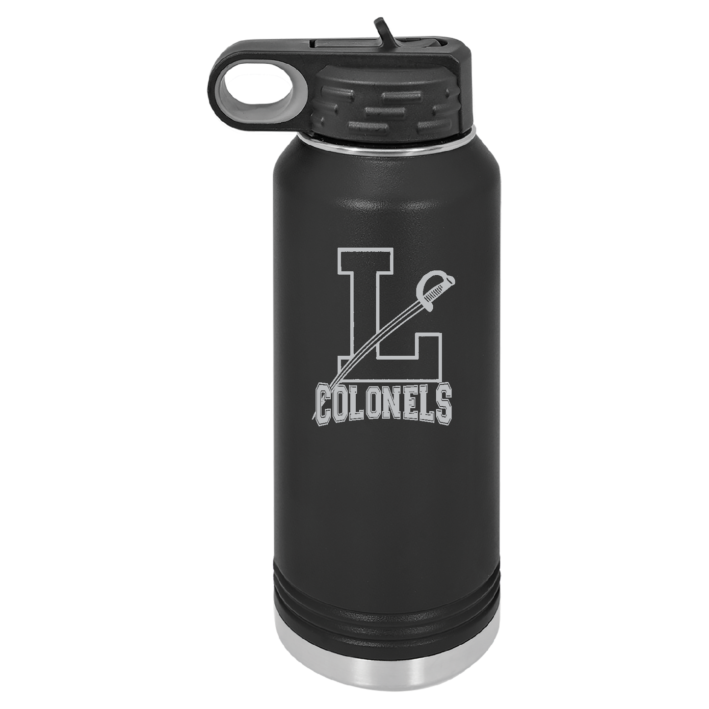 LEDYARD WATER BOTTLES!! ENGRAVED LEDYARD LOGO