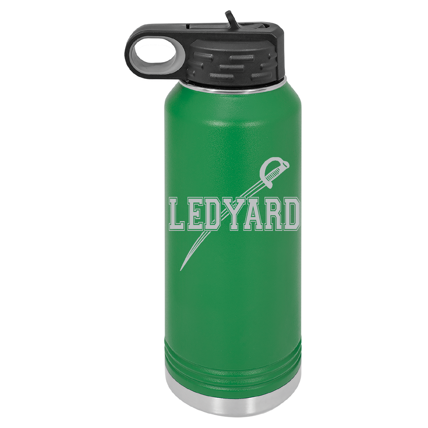 LEDYARD WATER BOTTLES!! ENGRAVED LEDYARD SWORD!!