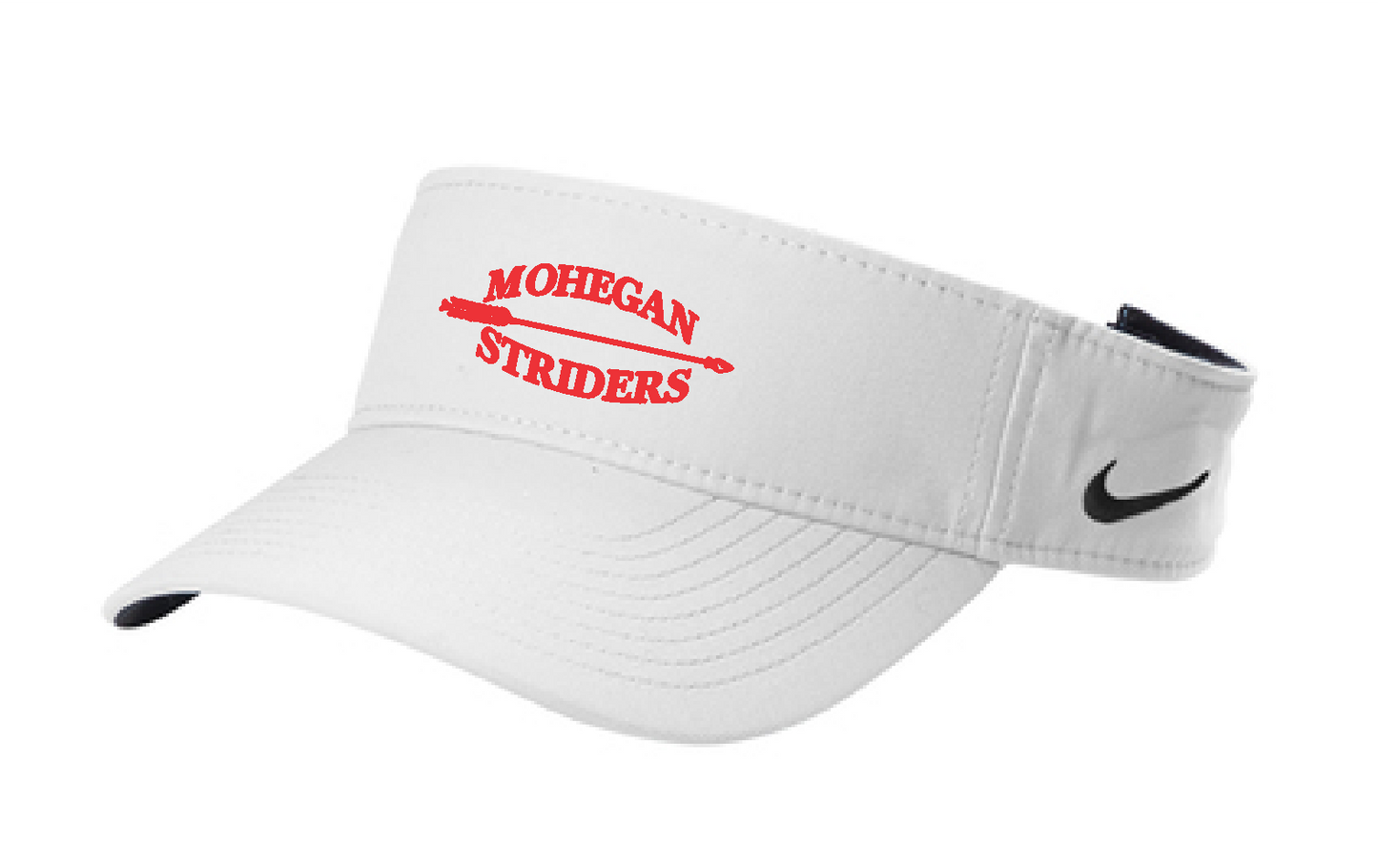 MOHEGAN STRIDERS Nike Dri-FIT Team Performance Visor