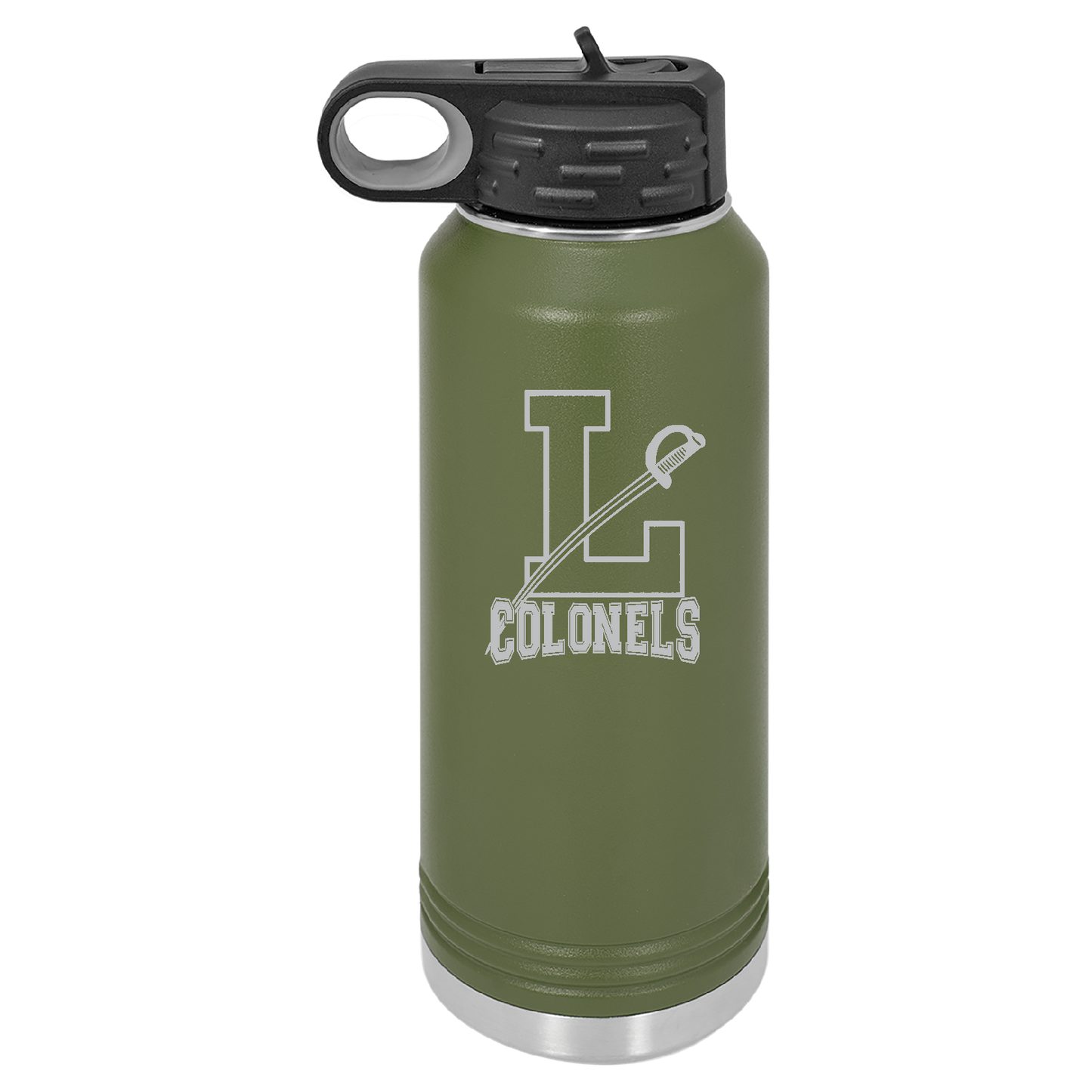 LEDYARD WATER BOTTLES!! ENGRAVED LEDYARD LOGO