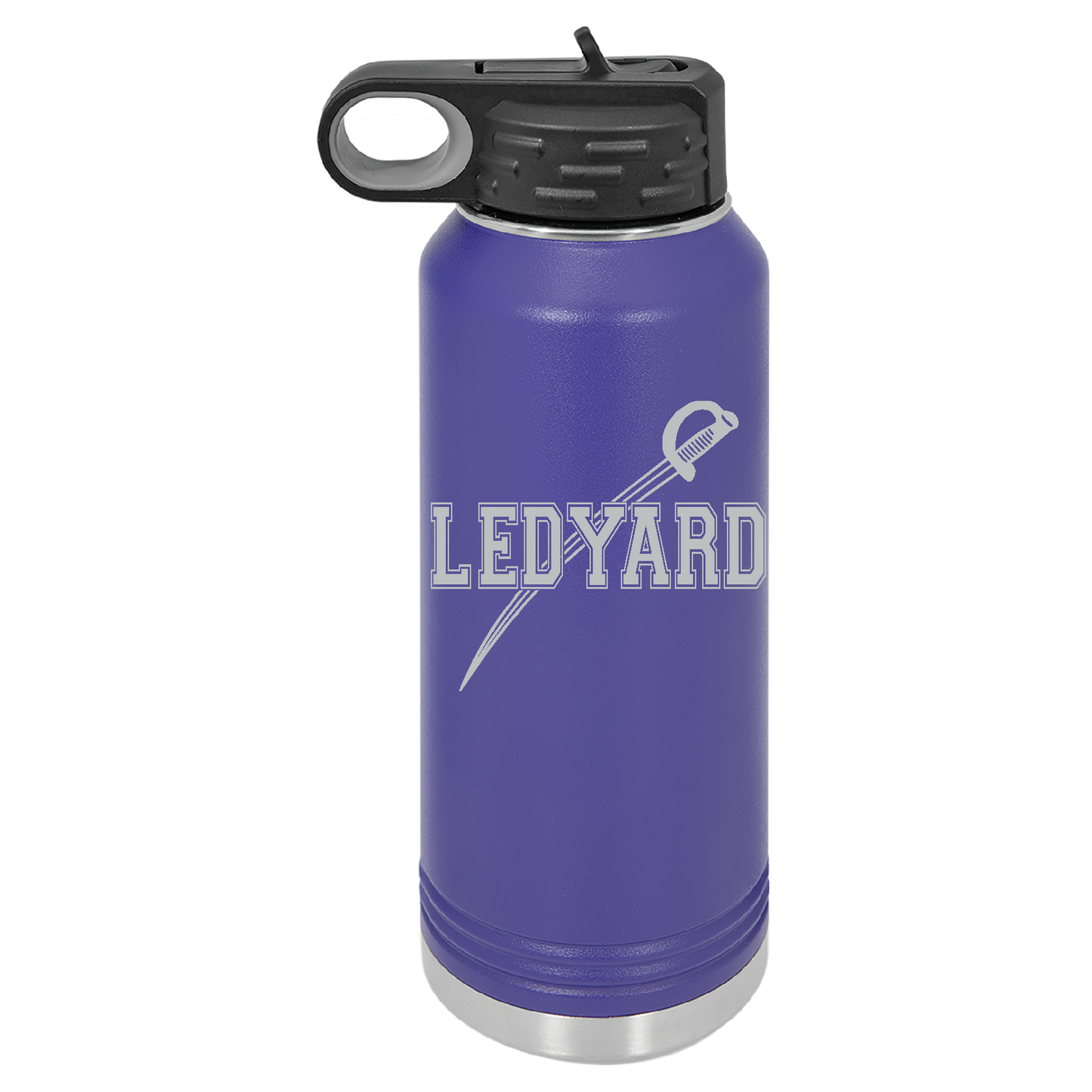 LEDYARD WATER BOTTLES!! ENGRAVED LEDYARD SWORD!!