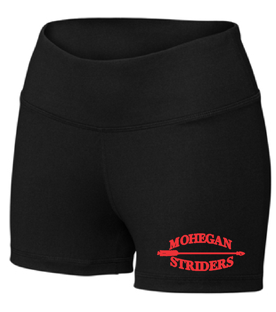 MOHEGAN STRIDERS Sport-Tek® Women's Interval 3” Short