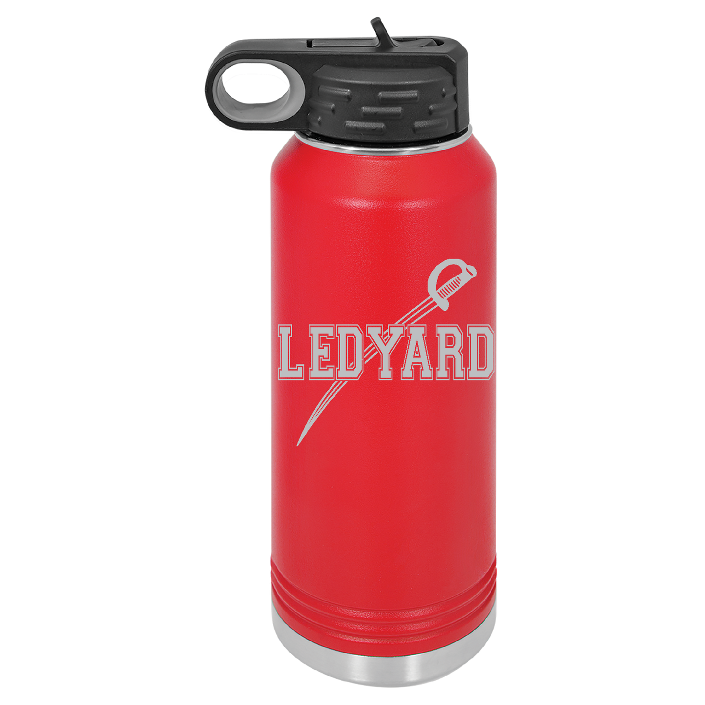 LEDYARD WATER BOTTLES!! ENGRAVED LEDYARD SWORD!!