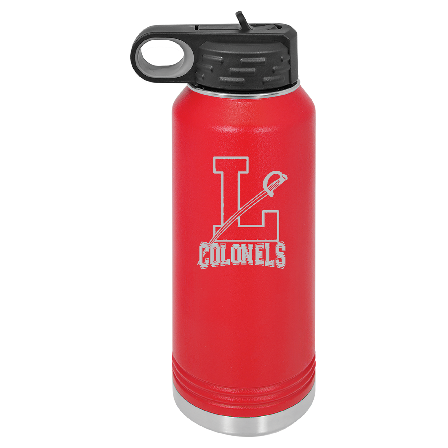 LEDYARD WATER BOTTLES!! ENGRAVED LEDYARD LOGO