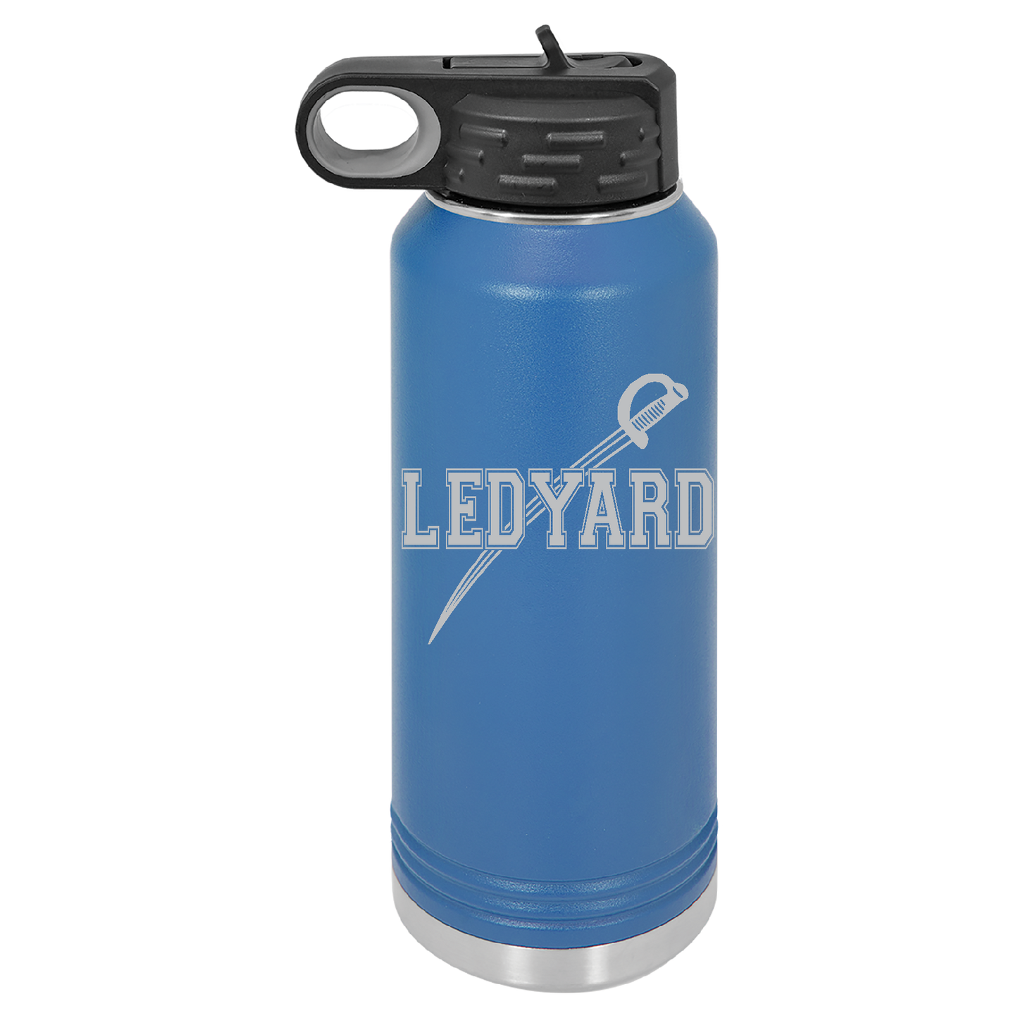 LEDYARD WATER BOTTLES!! ENGRAVED LEDYARD SWORD!!
