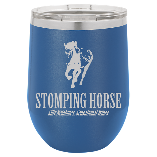 STOMPING HORSE WINE TUMBLER