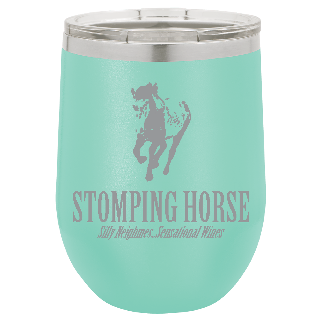 STOMPING HORSE WINE TUMBLER
