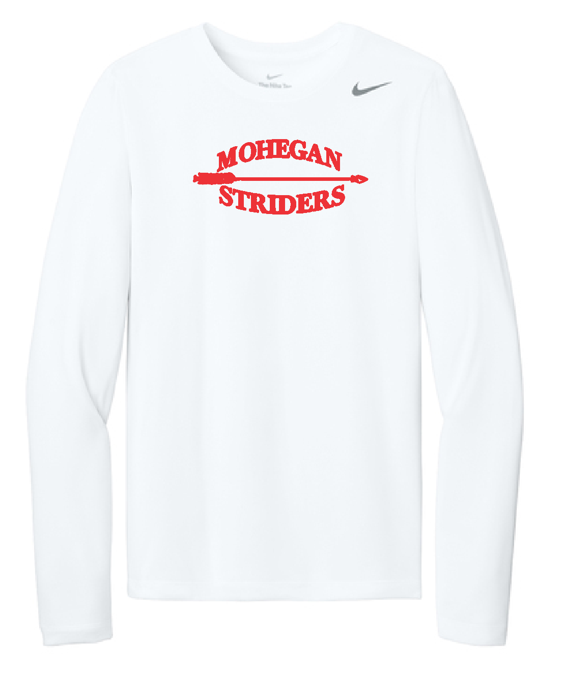 MOHEGAN STRIDERS Nike Team rLegend Long Sleeve Tee