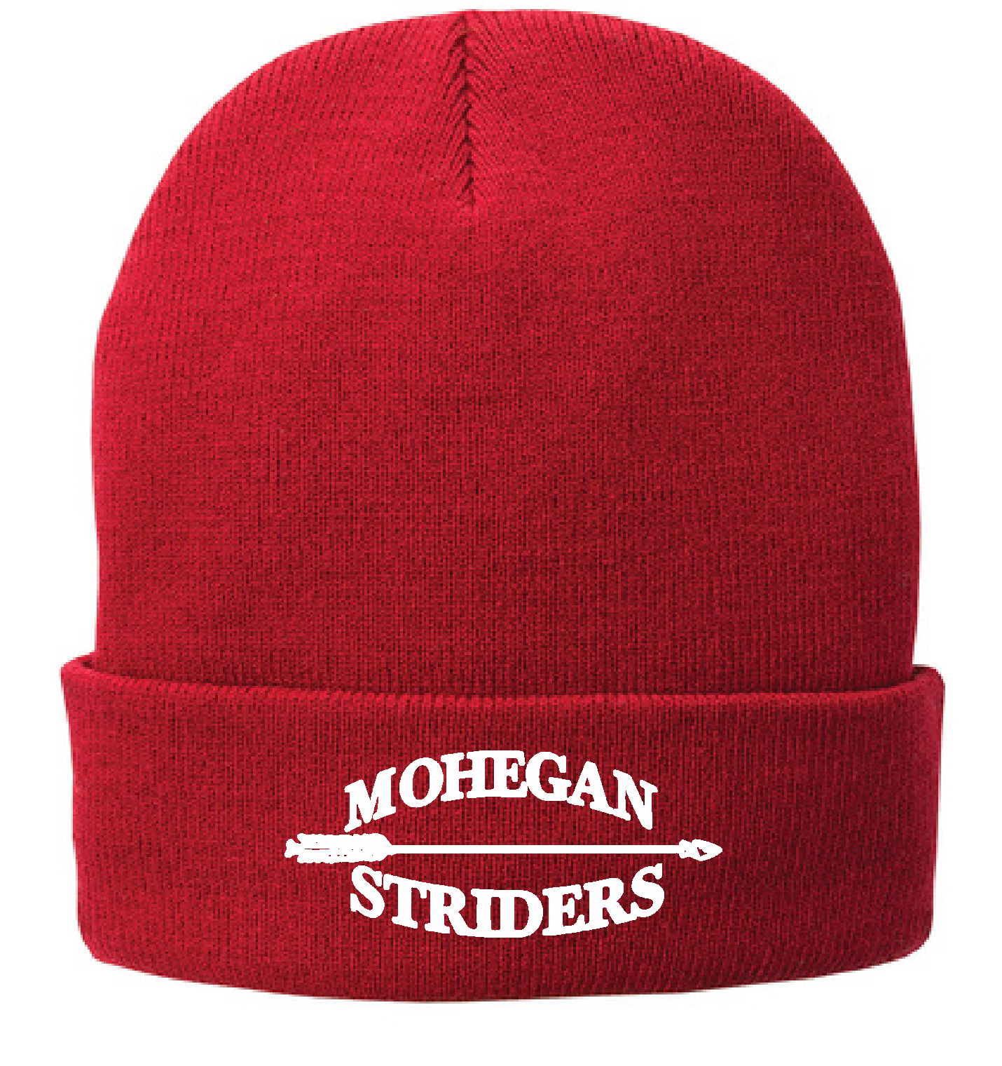 MOHEGAN STRIDERS Port & Co™ Fleece-Lined Embroidered Knit Cap