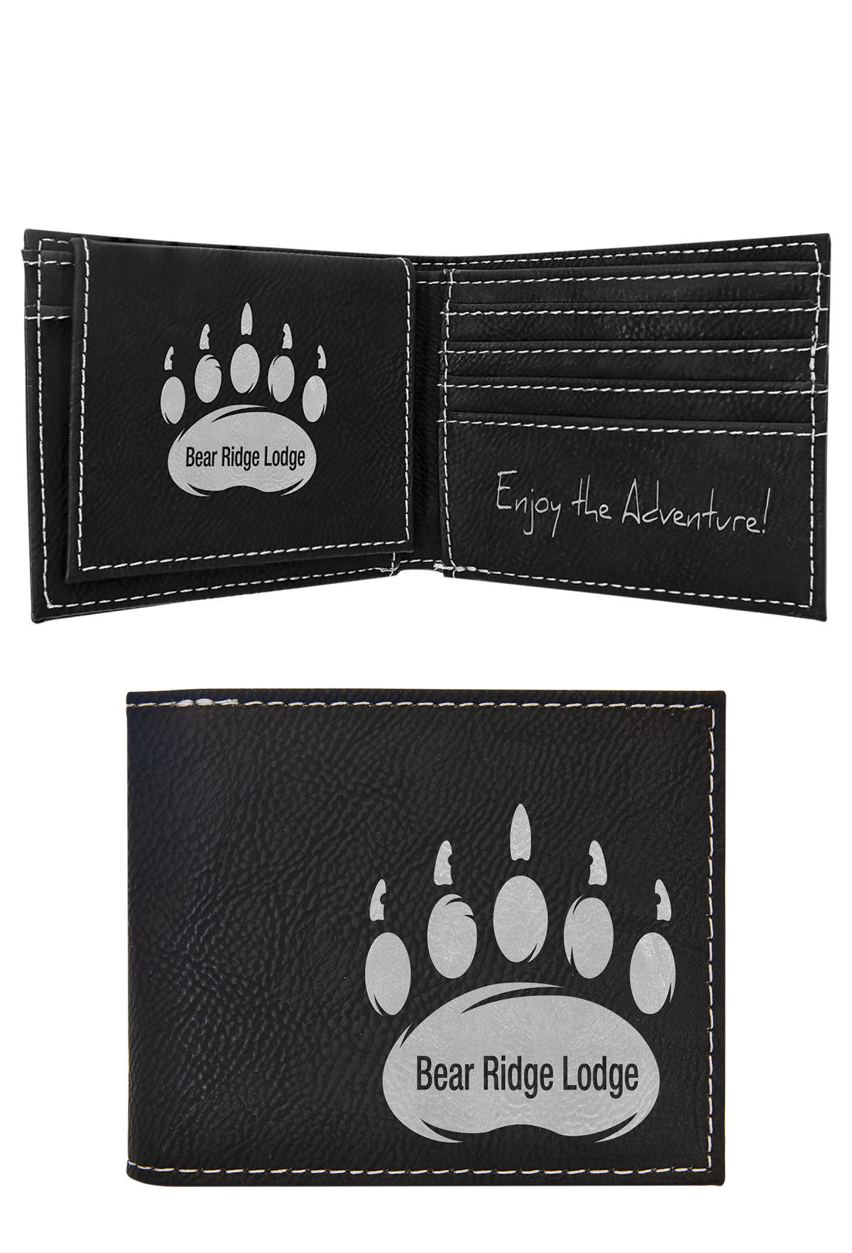 BI-FOLD WALLET WITH FLIP ID
