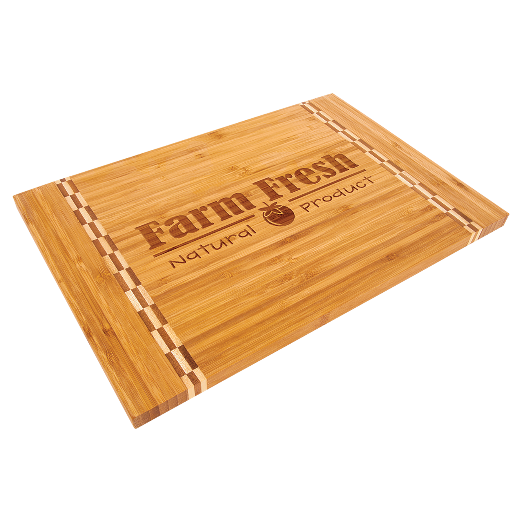 Cutting Board - Bamboo Board with Handle - Medium