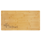 CUSTOMIZABLE Bamboo Cutting Board with Drip Ring