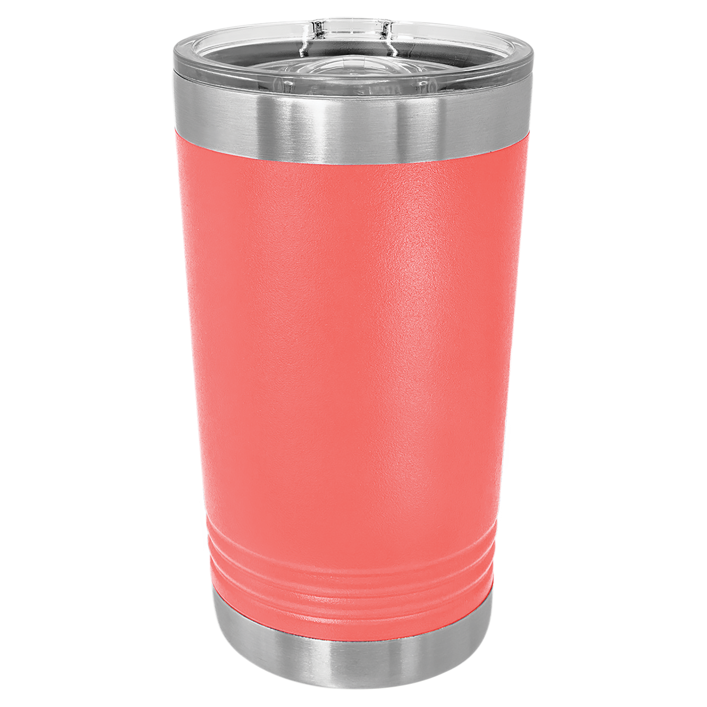 16 oz. POWDER COATED VACUUM SEALED STAINLESS STEEL TUMBLER
