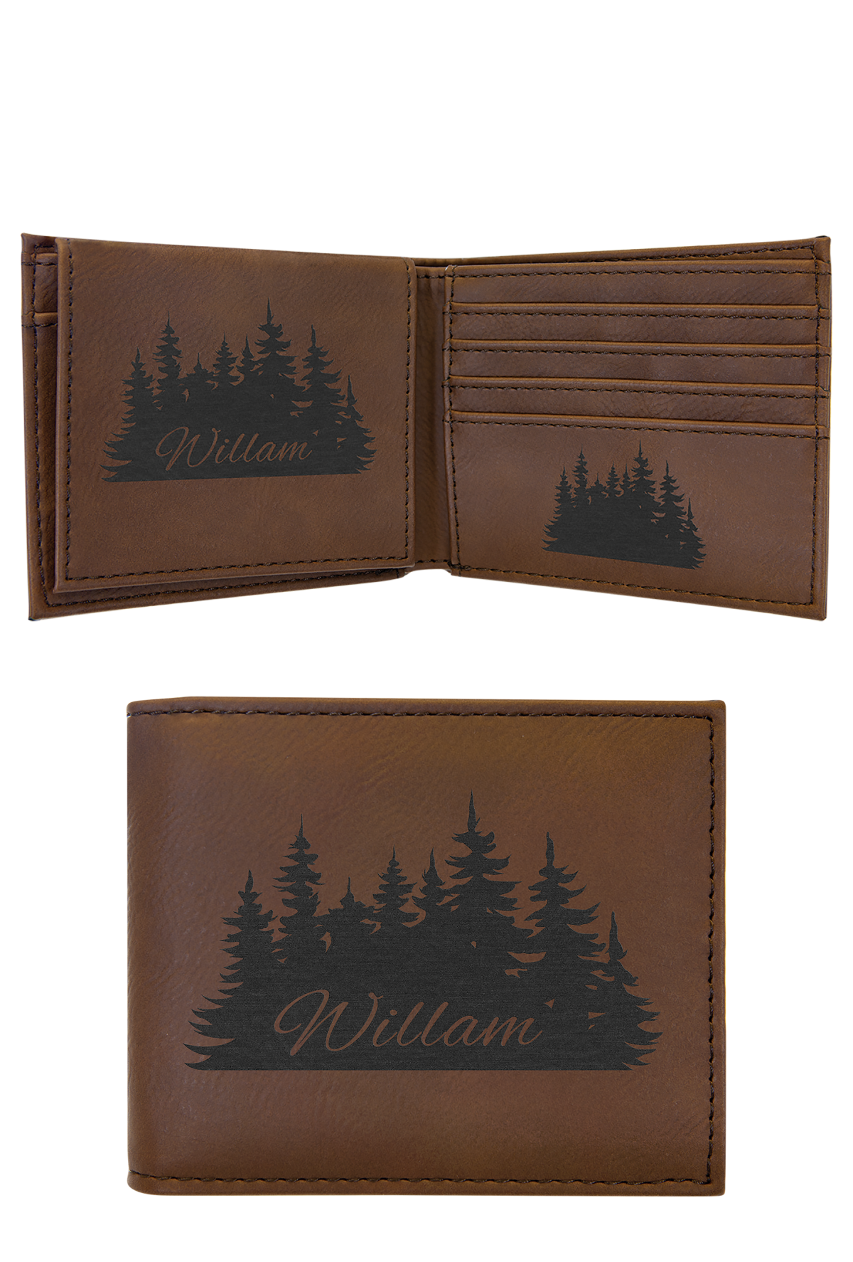 BI-FOLD WALLET WITH FLIP ID