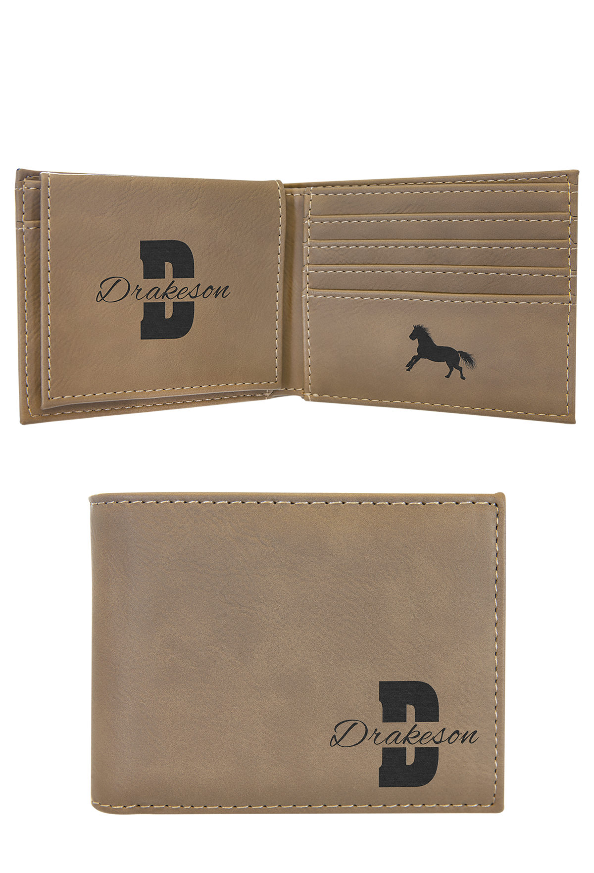 BI-FOLD WALLET WITH FLIP ID