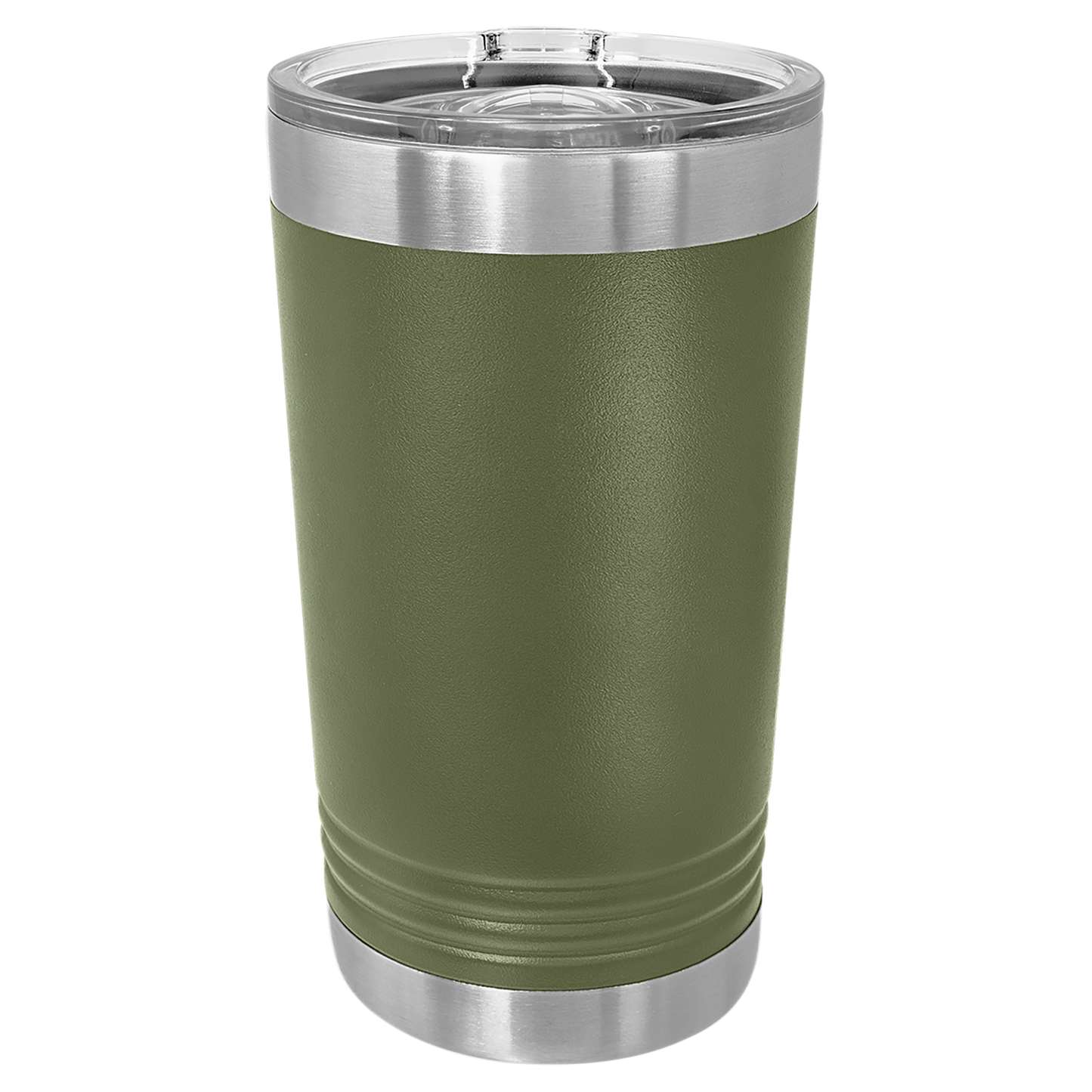 16 oz. POWDER COATED VACUUM SEALED STAINLESS STEEL TUMBLER