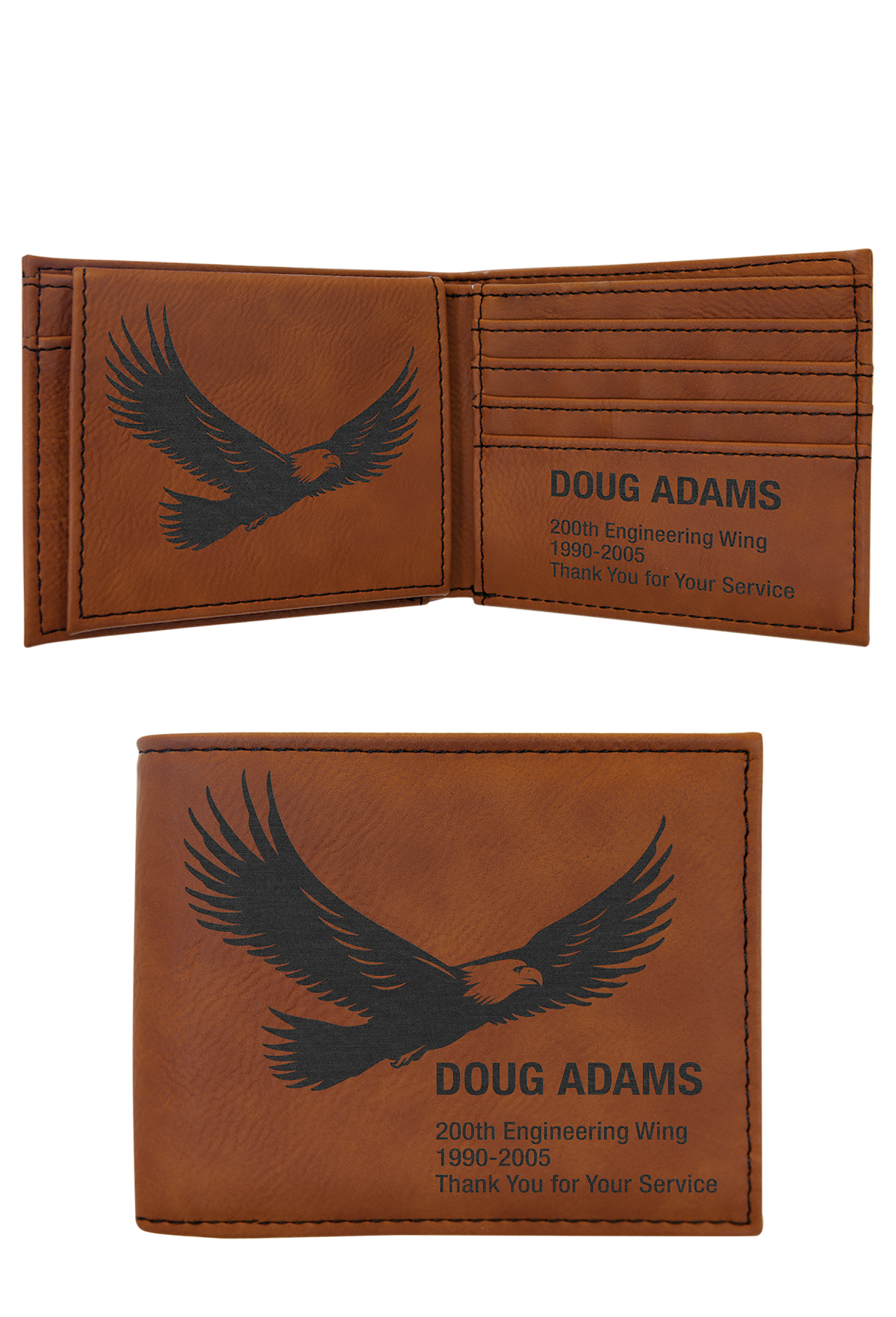 BI-FOLD WALLET WITH FLIP ID