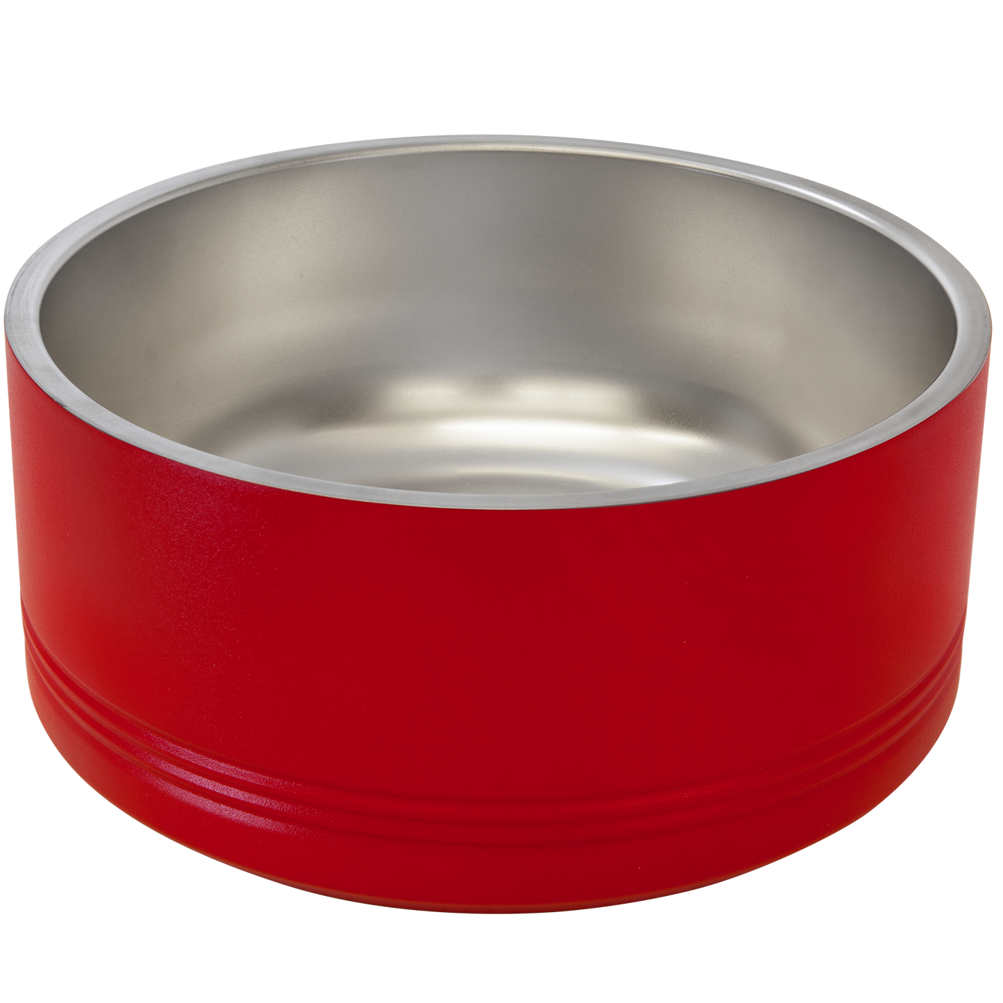 CUSTOMIZABLE 64 oz. POWDER COATED VACUUM SEALED STAINLESS STEEL PET BOWL