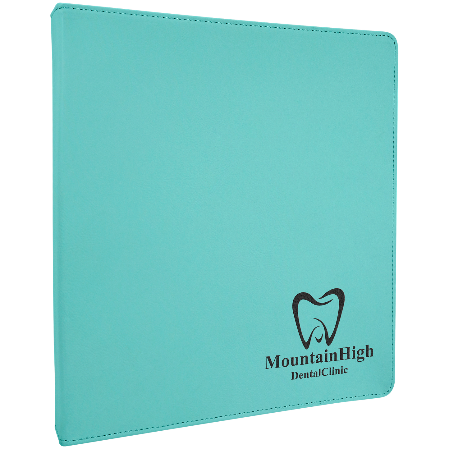 ENGRAVABLE LEATHERETTE 3 RING BINDER