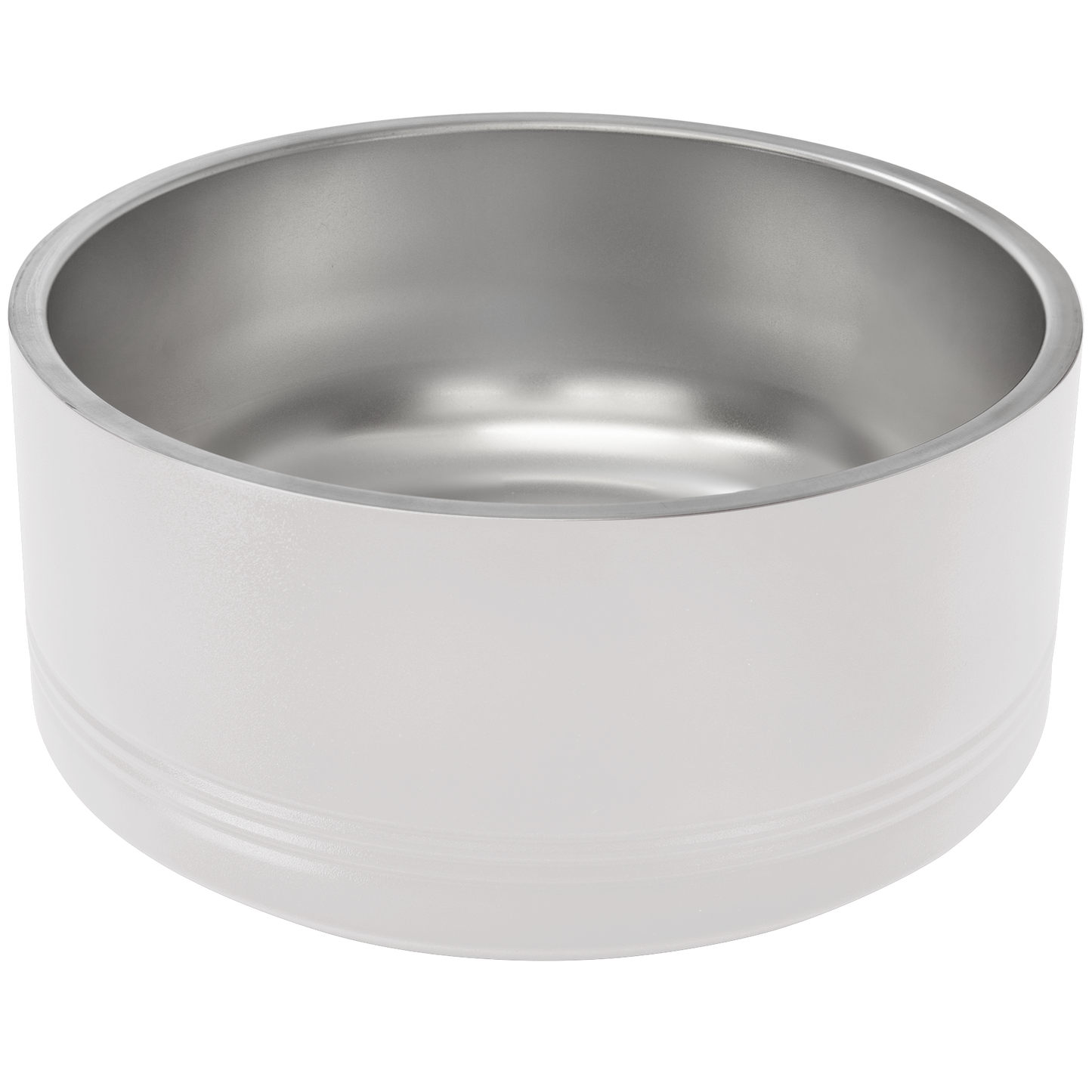 CUSTOMIZABLE 64 oz. POWDER COATED VACUUM SEALED STAINLESS STEEL PET BOWL