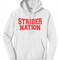 STRIDER NATION Port & Co™ Core Fleece Unisex Pullover Hooded Sweatshirt