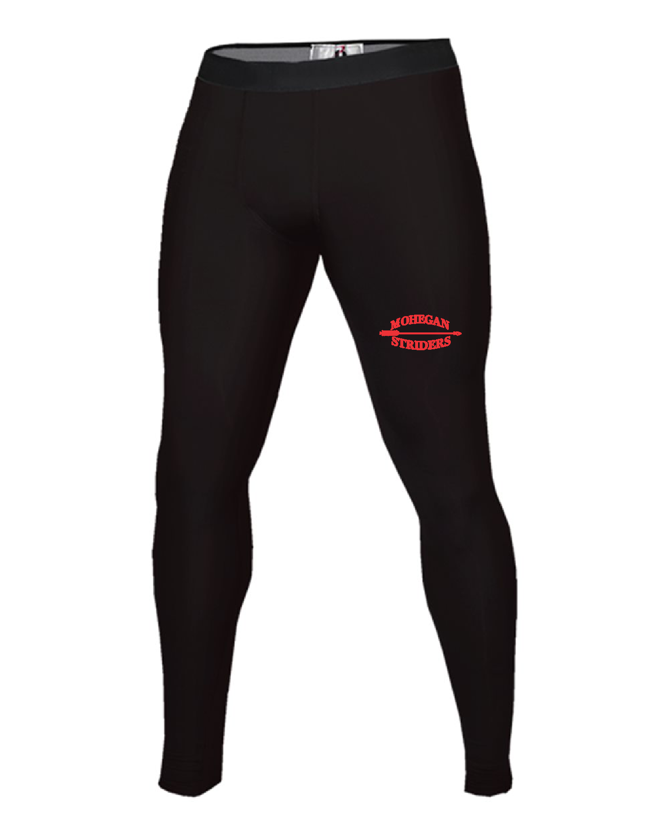 MOHEGAN STRIDERS Badger - Men's Compression Full-Length Tights