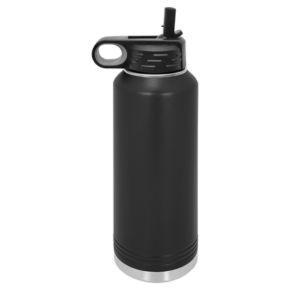 CUSTOMIZABLE 40oz. POWDER COATED VACUUM SEALED STAINLESS STEEL WATER TUMBLER