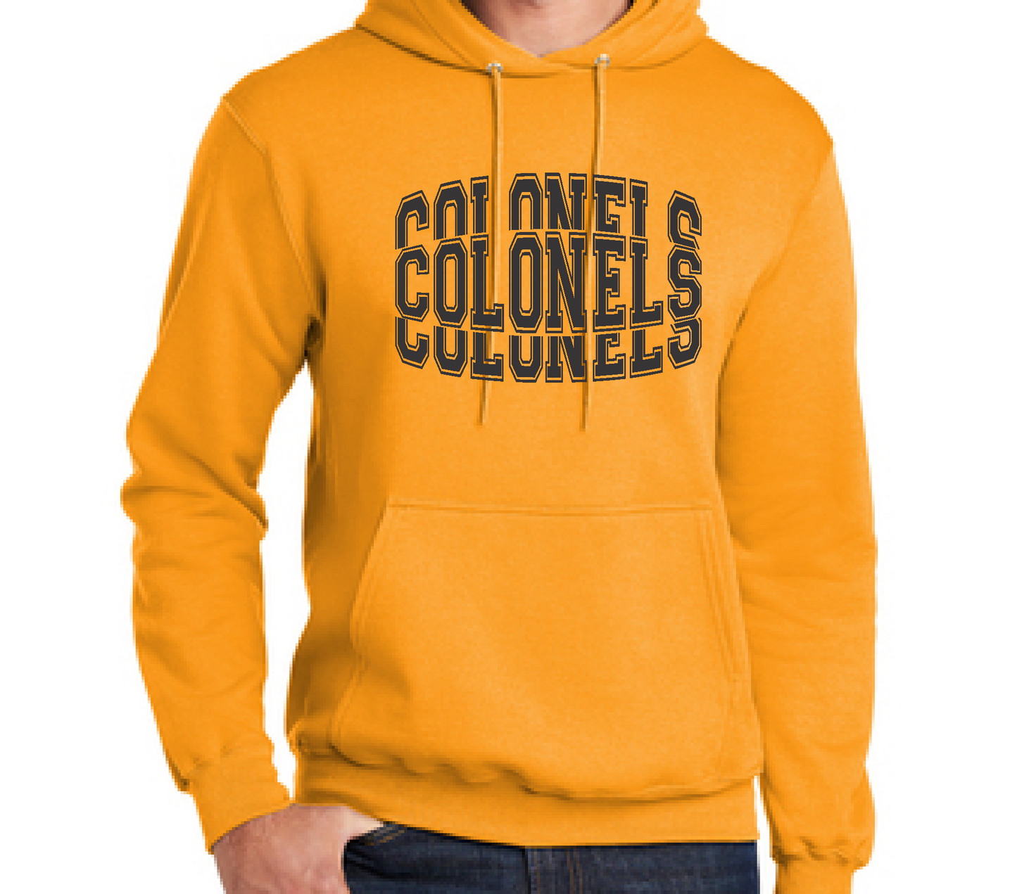 Port & Company® Core Fleece Pullover Hooded Sweatshirt GOLD