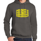 Port & Company® Core Fleece Pullover Hooded Sweatshirt CHARCOAL GRAY