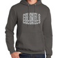 Port & Company® Core Fleece Pullover Hooded Sweatshirt CHARCOAL GRAY