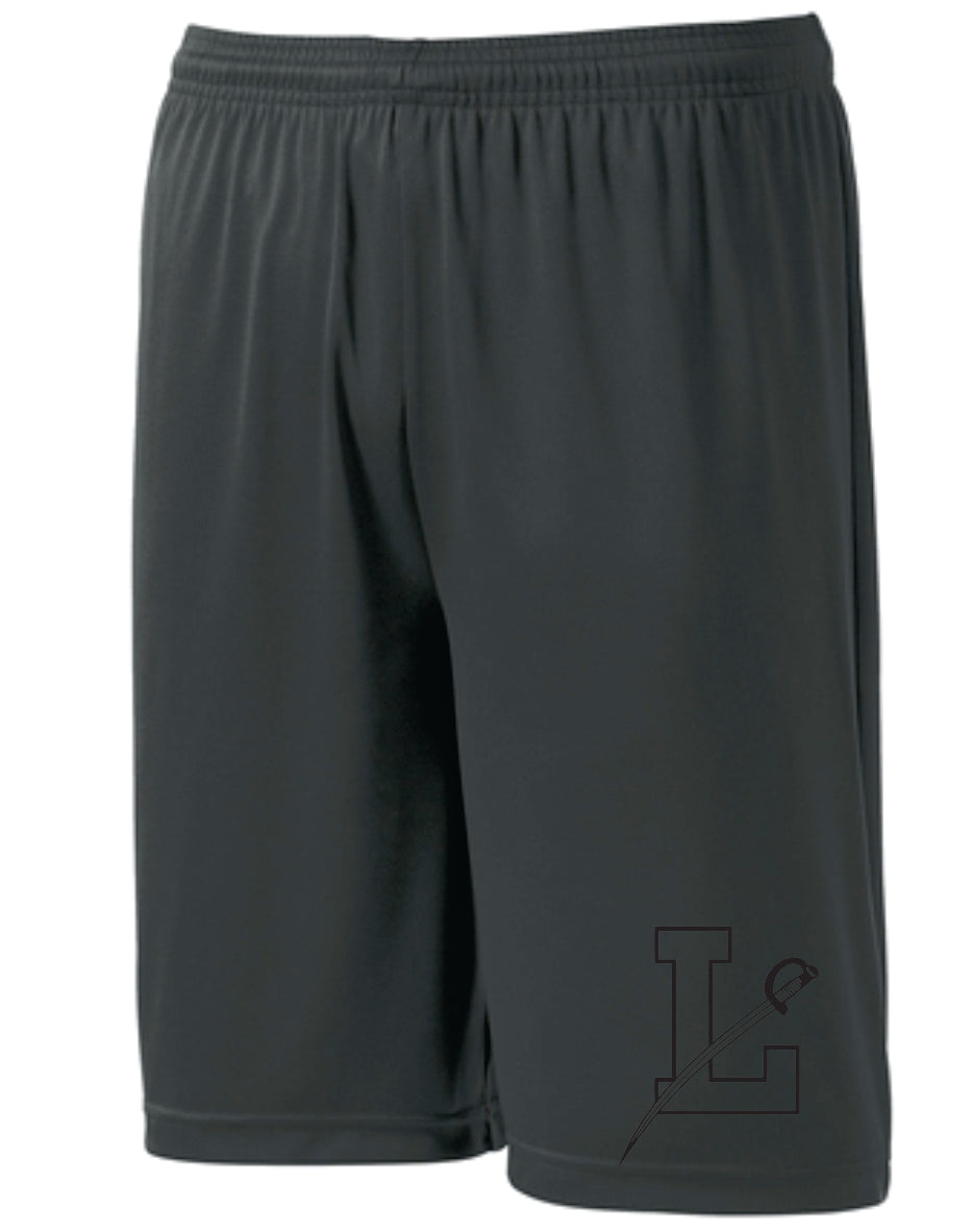 LEDYARD PRIDE!! Sport-Tek®  PosiCharge® Competitor™ Short GRAY