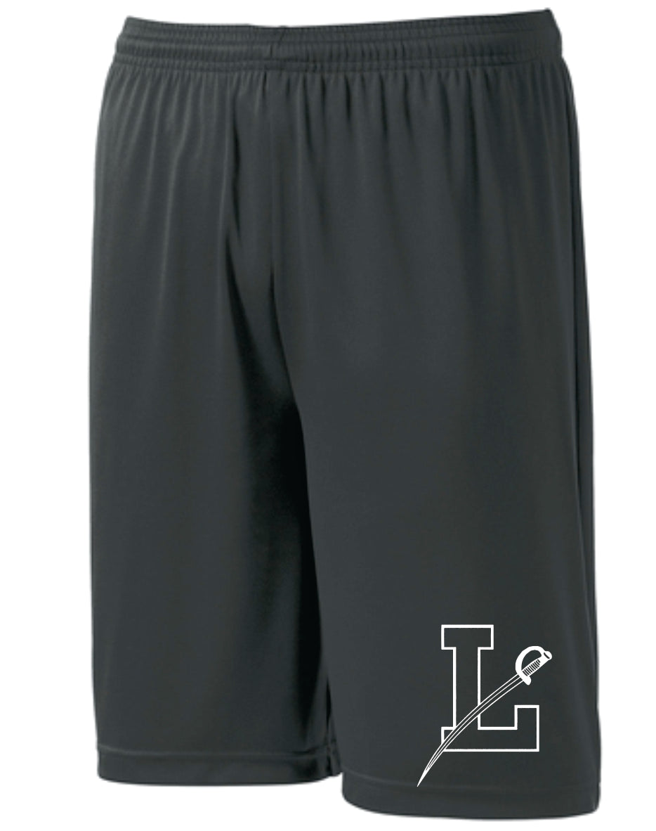 LEDYARD PRIDE!! Sport-Tek®  PosiCharge® Competitor™ Short GRAY