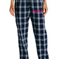 LEDYARD PRIDE!! District ® Women’s Flannel Plaid Pant NAVY