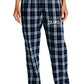 LEDYARD PRIDE!! District ® Women’s Flannel Plaid Pant NAVY