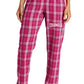 LEDYARD PRIDE!! District ® Women’s Flannel Plaid Pant PINK