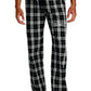 LEDYARD PRIDE!!! Men's District ® Flannel Plaid Pant BLACK