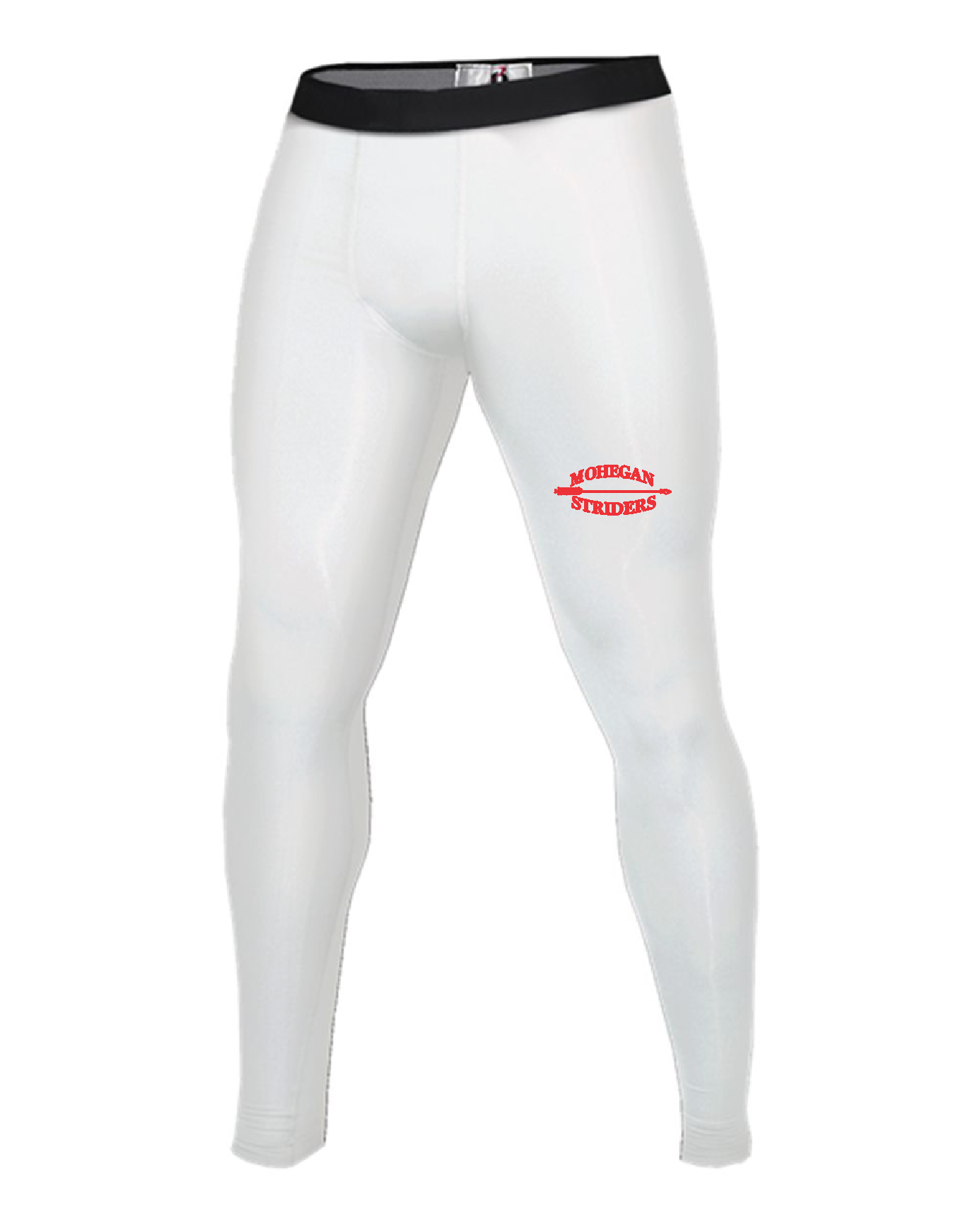 MOHEGAN STRIDERS Badger - Men's Compression Full-Length Tights