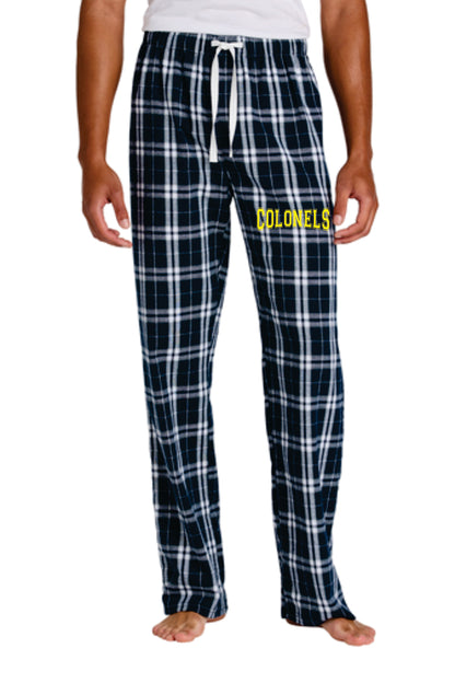 LEDYARD PRIDE!!! Men's District ® Flannel Plaid Pant NAVY