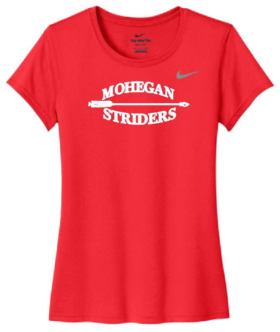 MOHEGAN STRIDERS Nike Women's Team rLegend Tee