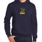 Port & Company® YOUTH Core Fleece Pullover Hooded Sweatshirt NAVY