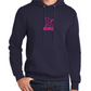 Port & Company® YOUTH Core Fleece Pullover Hooded Sweatshirt NAVY