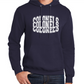 Port & Company® YOUTH Core Fleece Pullover Hooded Sweatshirt NAVY