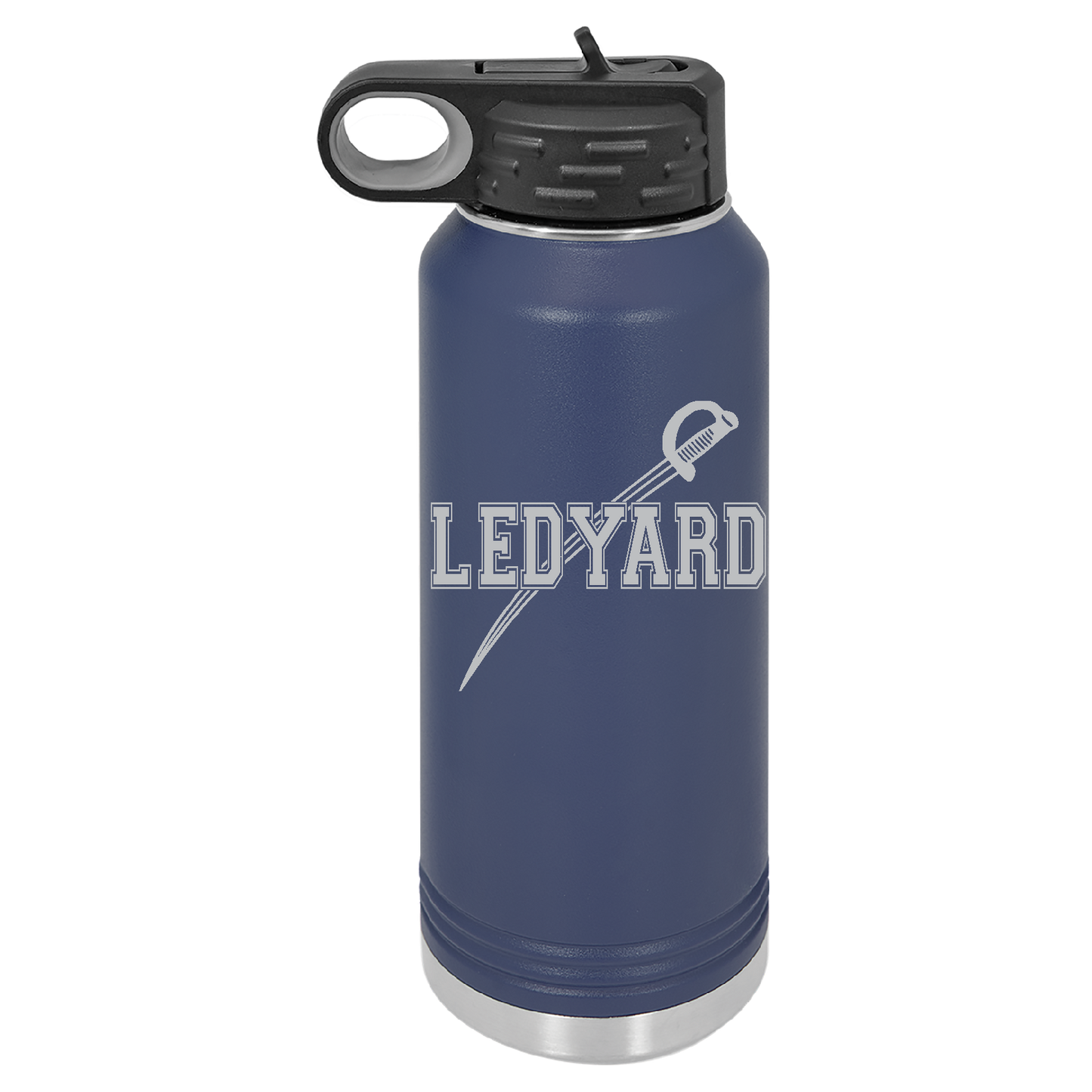 LEDYARD WATER BOTTLES!! ENGRAVED LEDYARD SWORD!!