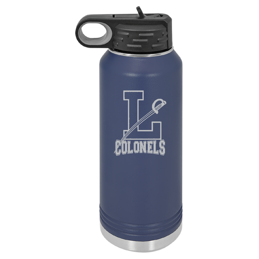 LEDYARD WATER BOTTLES!! ENGRAVED LEDYARD LOGO