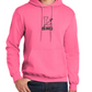 Port & Company® Core Fleece Pullover Hooded Sweatshirt PINK