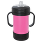 10oz POWDER COATED VACUUM SEALED SIPPY CUPS