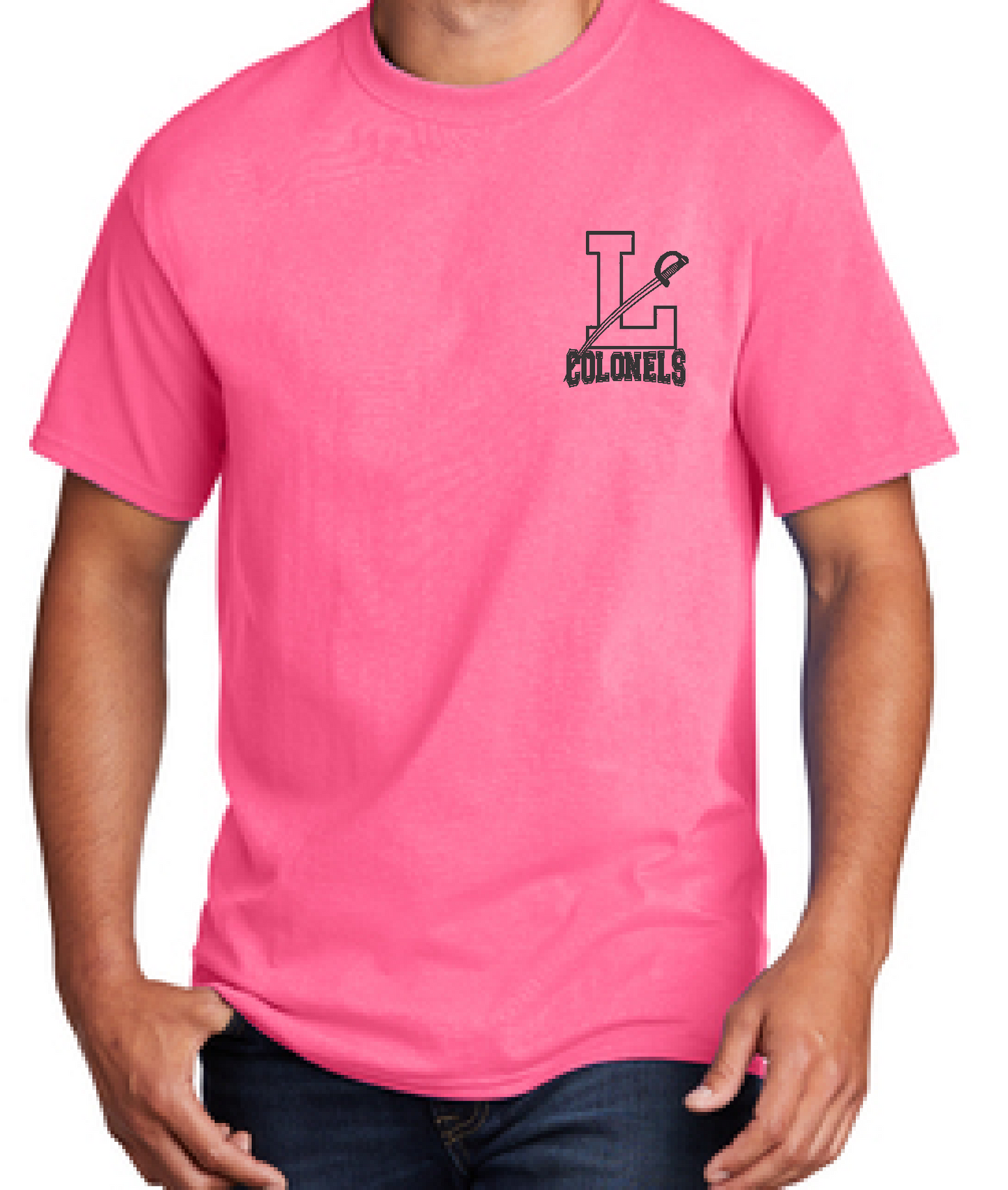 Port & Company® Core Cotton Tee PINK