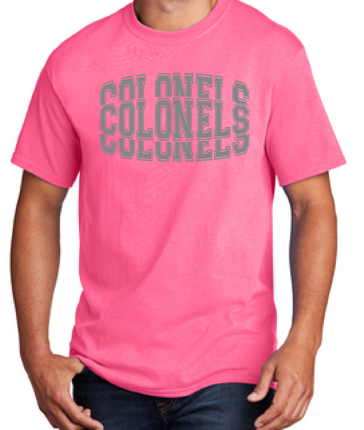 Port & Company® Core Cotton Tee PINK